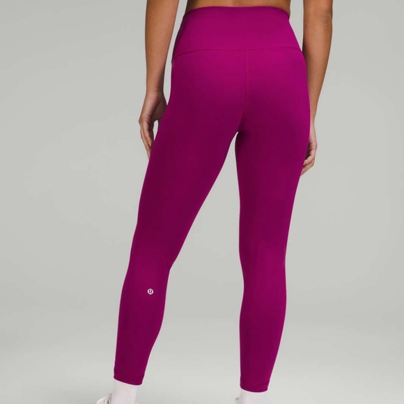 Lululemon Wunder Train Legging 25" - Magenta Purple - Picture 1 of 5